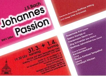 Johannes-Passion von Johann S. Bach